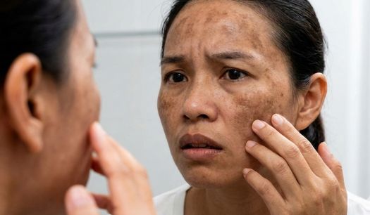 menghilangkan noda hitam